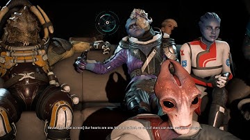 ME: Andromeda - Double Romance bug on Movie Night