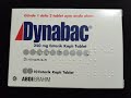 Dynabac 250 mg enterik kaplı Tablet Nedir Neişe Yarar Yan etkileri nelerdir #ilaç #tedavisinedir