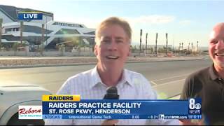 Ron futrell live at raiders practice ...