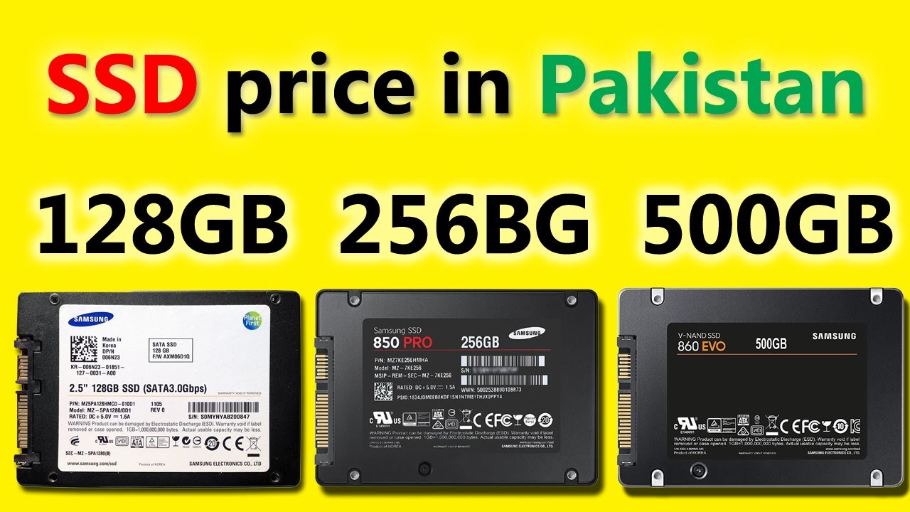 128GB/256GB/500GB in pakistan. - YouTube