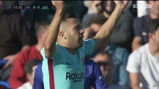 Jordi Alba vs Léganes (Full Match) HD