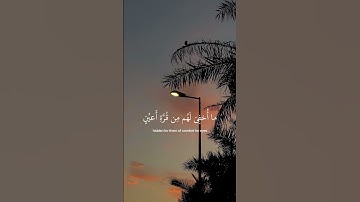 فلا تعلم نفس ما أخفي لهم| القارئ عبدالرحمن مسعد #رحيق_الايمان #quranrooheiman #quran #المصحف #لايك