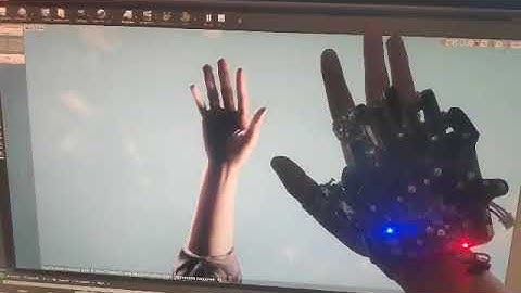 Finger Tracking - Mocap - Early Demo - Arduino