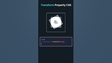 Transform Property Explained 🎯👇
