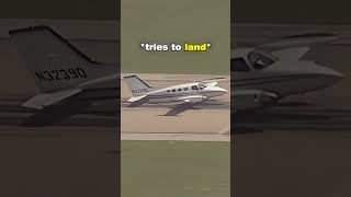 Pilot EMERGENCY LANDS with NO Landing Gear 😯