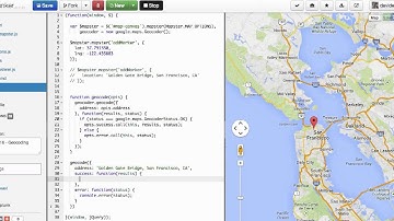 Custom Interactive Maps with the Google Maps API 16 Geocoding