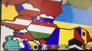 How to build the earth in minecraft part 9-Austria