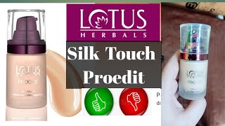 Lotus silk touch proedit foundation ...