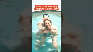 Nikita Mirzani Billy Syahputra Mandi Berdua Dikolam #viralvideo #shorts