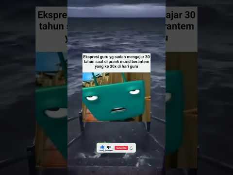 ekspresi guru ketika hari guru #memes #funny #guru #sekolah #shorts #fyp