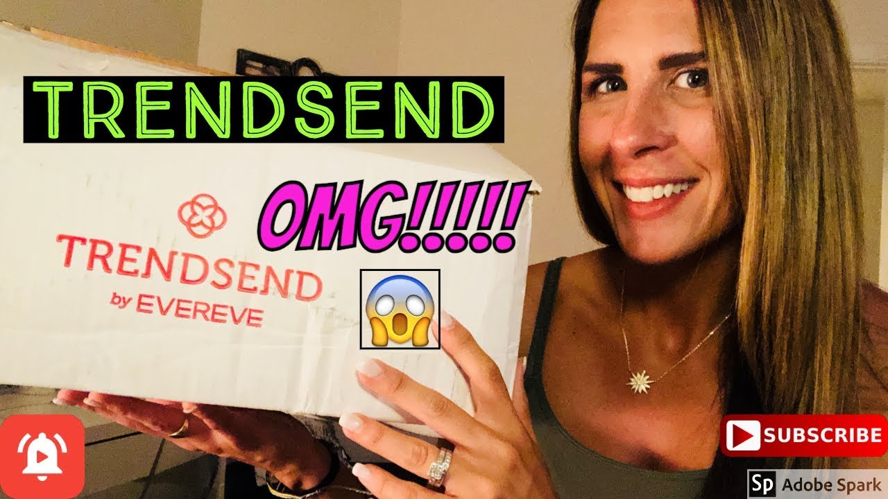 Trendsend Evereve Subscription June 2018 Unboxing & Try on YouTube