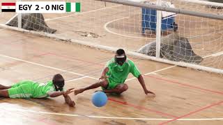 Egypt vs Nigeria IBSA Goalball Competition (Africa)