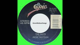 Gene Watson - The Note (45 Single)