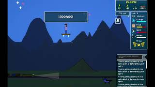 To prevent a high velocity collider bug I implemented a hoverboard in Home By The River screenshot 2