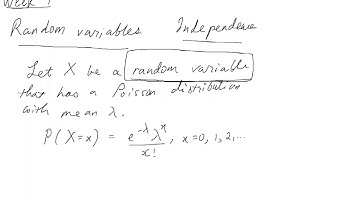 SIT3001 Week 7 (Random variables, expectations)