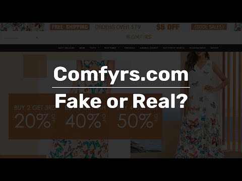 Comfyrs.com | Fake or Real? » Fake Website Buster