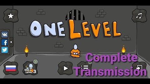 One Level: Stickman Jailbreak Level 1-10 Walkthrough
