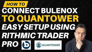 How to Connect Bulenox to Quantower: EASY Setup Using Rithmic Trader Pro