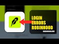 How To Fix Login Errors On Robinhood 2026 (UPDATED GUIDE)