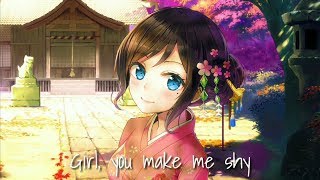 Nightcore - Shy (Lyrics) @animepokaz
