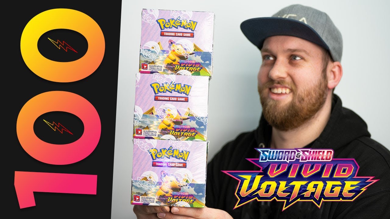 Opening 100 Vivid Voltage for 100 Subscribers! Pokemon Card Pack Opening!