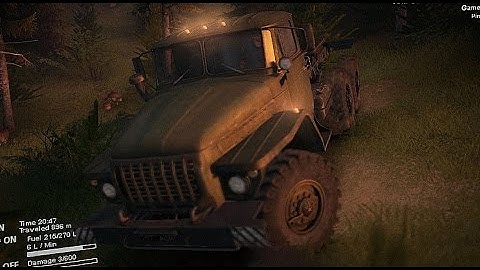 SpinTires Multiplayer || The Hill - E02 || Stupid Trees!