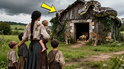 Wdowa Została Wypędzona Z Posadą Razem Z Dziećmi… Ale Stodoła, W Której Mieszkała, Skrywała SKARB