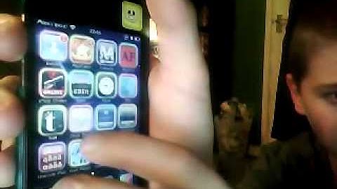 ipod touch how to scroll vertically