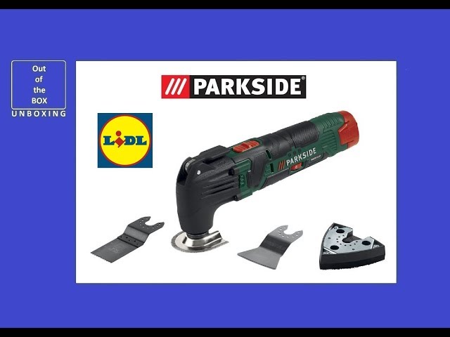 Parkside Cordless Multi-Purpose Tool PAMFW 12 B2 UNBOXING (Lidl 5000–19000  rpm 12V 38W 2.3A 12,6V) - YouTube