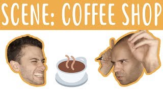 Scene: Ordering Coffee - Intermediate Spanish - Scenes #1 screenshot 1