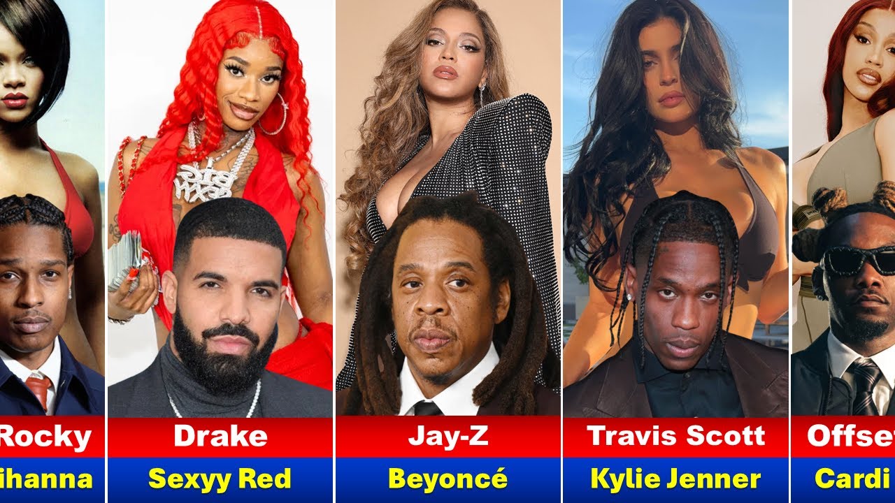 Greatest Rappers & Their Beautiful Wives/Girlfriends - YouTube