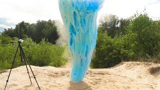 Experiment Devils Toothpaste Explosion Stretch Armstrong, Coca Cola, Fanta, Sprite And Mentos