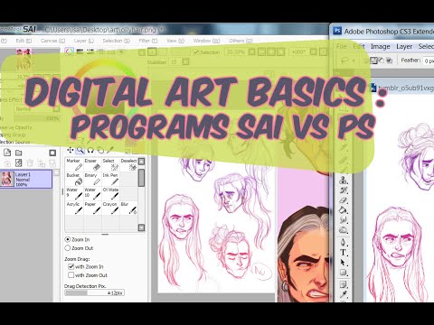 paint tool sai vs photoshop paint tool sai vs photoshop
