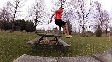 Jump Over A Picnic Table
