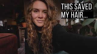 i almost gave up - no shampoo update | THIS SAVED MY HAIR