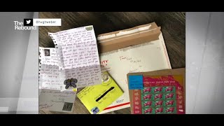 Young girl releasing picture book after gratitude for postal workers goes viral