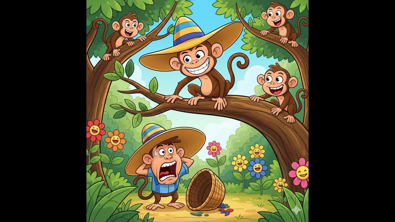 Bandar aur Topiwala Moral Story🤩 