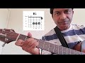 Ke Bin Tere Jeena Nahi Guitar Lesson - Aggar movie - Dr. Sadashiv Aggarwal (Sada Acoustic)