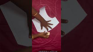 Blouse cutting using pattern making  #lakshmitailoring24 #tailoring #blousemarking #princessblouse