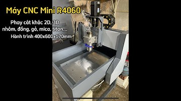 Máy CNC Router Phay Cắt Khắc Kim Loại, Phi Kim