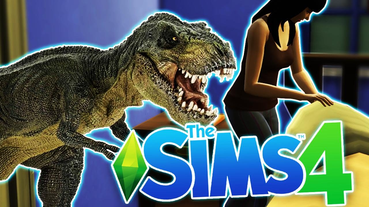 The Sims 4 - A aparut un Dinozaur in Casa ! #18 - YouTube