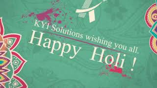 KYI Solutions wishes you all a very happy HOLI..! screenshot 3