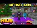 Hive Treasure Wars Gifting Subs Live!