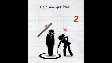 Draw 2 save best level || how to save him? #shorts