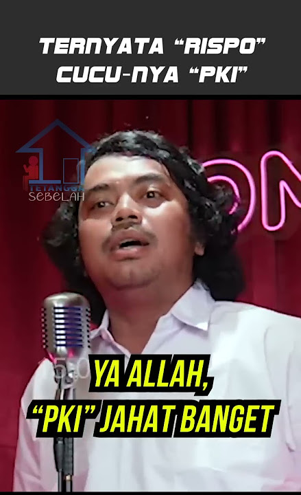 'PKI' Really Evil...?? - Standup Comedy ANANTA RISPO PKI's Grandson #shorts