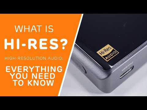 What is Hi Res Audio?