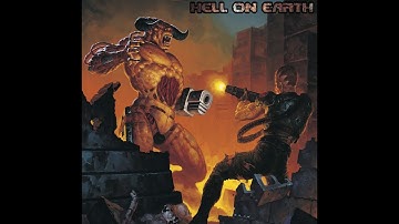 Brutal Doom:  Extermination Day Map 01:  Hangar UV 100%