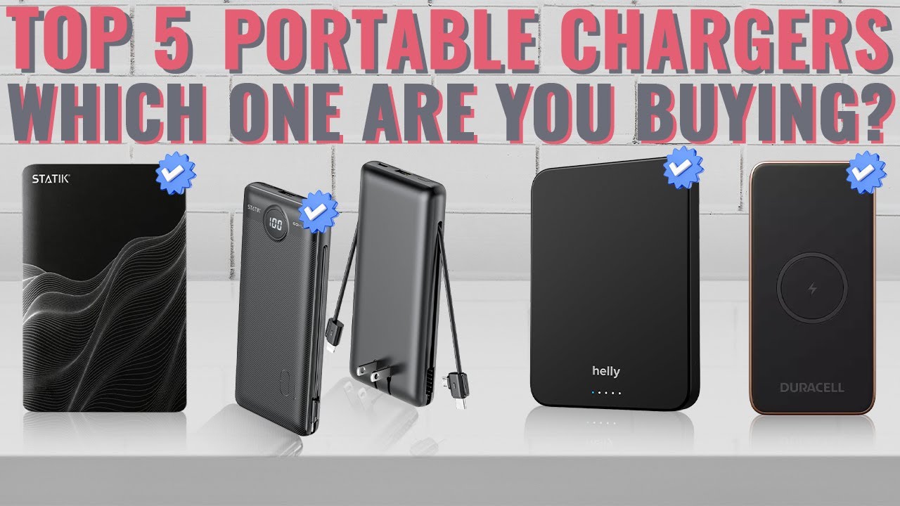 Top 5 Best Portable Chargers 2025 - YouTube