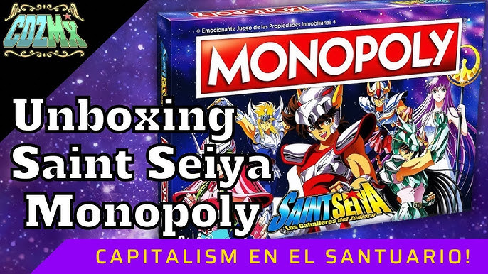 Saint Seiya: Monopoly (unboxing) 