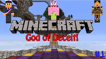 Minecraft: God of Deceit Part 1 w/ Ben and Luke- Get Him Wolves!